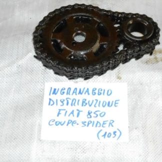 INGRANAGGIO DISTRIBUZIONE FIAT 850 SPIDER - COUPE' CON CATENA