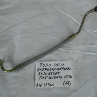 TUBO RAFFREDDAMENTO OLIO RADIATORE FIAT DUCATO 2,5 TD