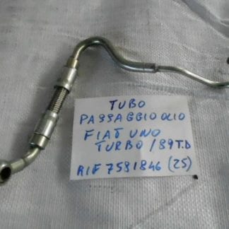 TUBO PASSAGGIO OLIO FIAT UNO TURBO / 89 TD