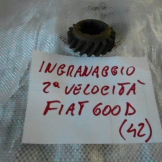 INGRANAGGIO 2° VELOCITA' FIAT 600 D