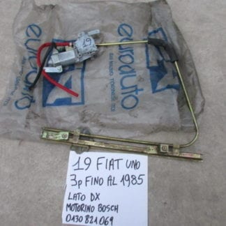 ALZAVETRO FIAT UNO 3 PORTE FINO AL 1985 LATO DX