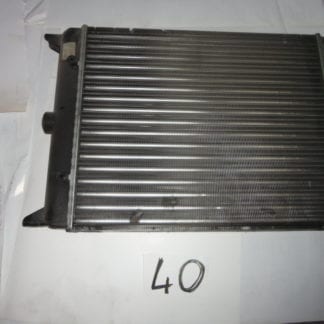 RADIATORE ACQUA VOLKSWAGEN DERBY 900 L/GL , DERBY 1100 S/LS/GLS , DERBY 1300 S/LS/GLS , GOLF 1100 L/GL , POLO 900 L/GL , POLO 1100 S/LS/GLS , POLO 1300 S/GLS/GT , SCIROCCO 1100 ,