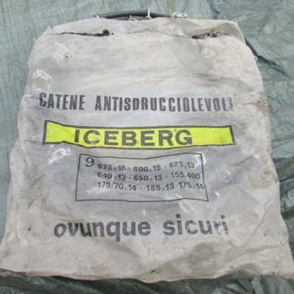 CATENE ANTISDRUCCIOLEVOLI ICEBERG  175/70X14 - 185X13 - 175X14